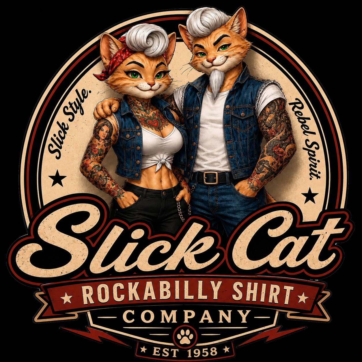 Slickcats Rockabilly Shirt Co.